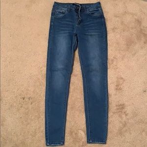 Medium wash jeans